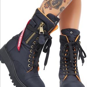 Dolls kill combat boots